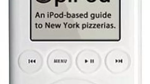 iPod e NYC amano la pizza