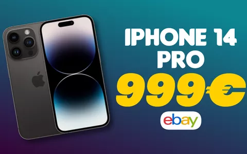 iPhone 14 Pro è l'AFFARE DEL GIORNO: solo 999 euro su eBay (-340€)