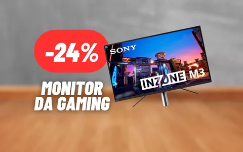 Monitor da gaming Sony: qualità al top, 27 pollici e refresh a 240Hz, OFFERTISSIMA
