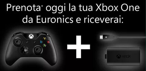 Xbox One: Euronics regala gli accessori 