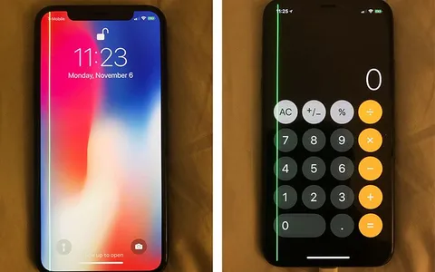 iPhone X: ronzii e rumori dallo speaker, linee verdi sul display