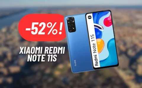 DISINTEGRATO IL PREZZO dello Xiaomi Redmi Note 11S: 52% di sconto attivo su Amazon
