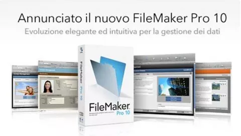 Annunciato FileMaker 10