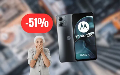 Motorola G14: 51% di sconto per la Festa delle Offerte Prime