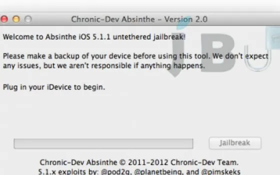 Absinthe 2.0: jailbreak untethered iOS 5.1.1 disponibile per iPhone, iPad e iPod Touch