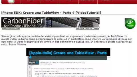 Nuovo sito italiano sullo sviluppo per Mac e iPhone