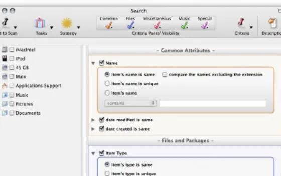 Tidy Up! trova i file e le cartelle duplicate