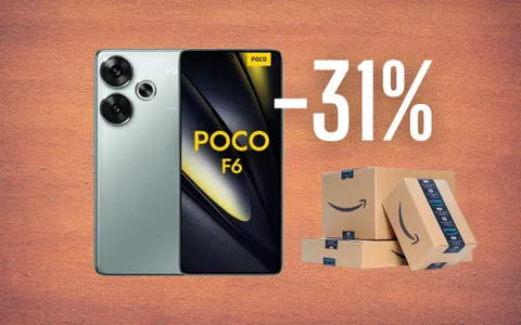 POCO F6: schermo AMOLED, batteria da 5.000mAh e fotocamera da 50Mp (-31%)