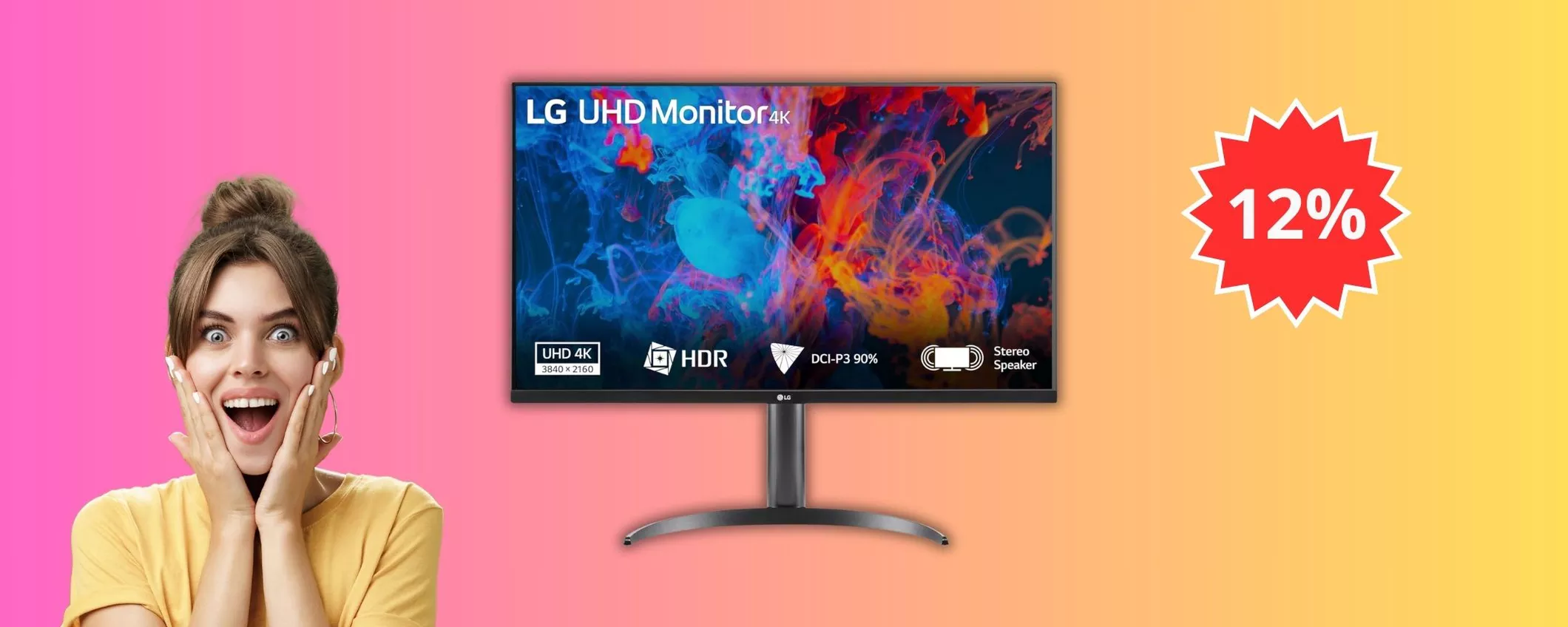 LG Monitor 4K 32