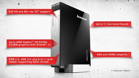 Lenovo Q180: il PC desktop più piccolo del mondo