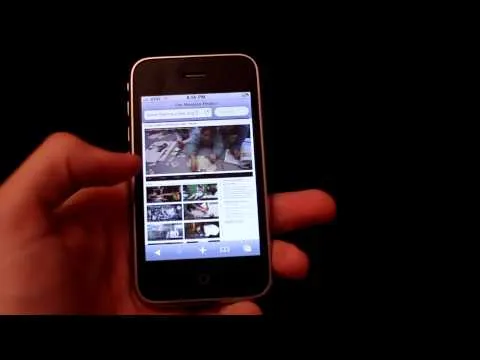 iOS 4.0 on 3G iPhone (parody)