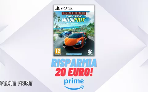 The Crew Motorfest Limited Edition PS5 in offerta SPECIALE Prime (59,99€)