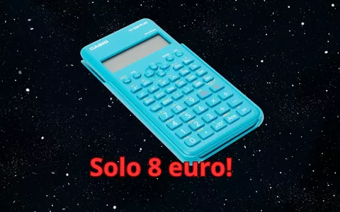 Calcolatrice scientifica Casio con 181 funzioni a soli 8 euro: ti