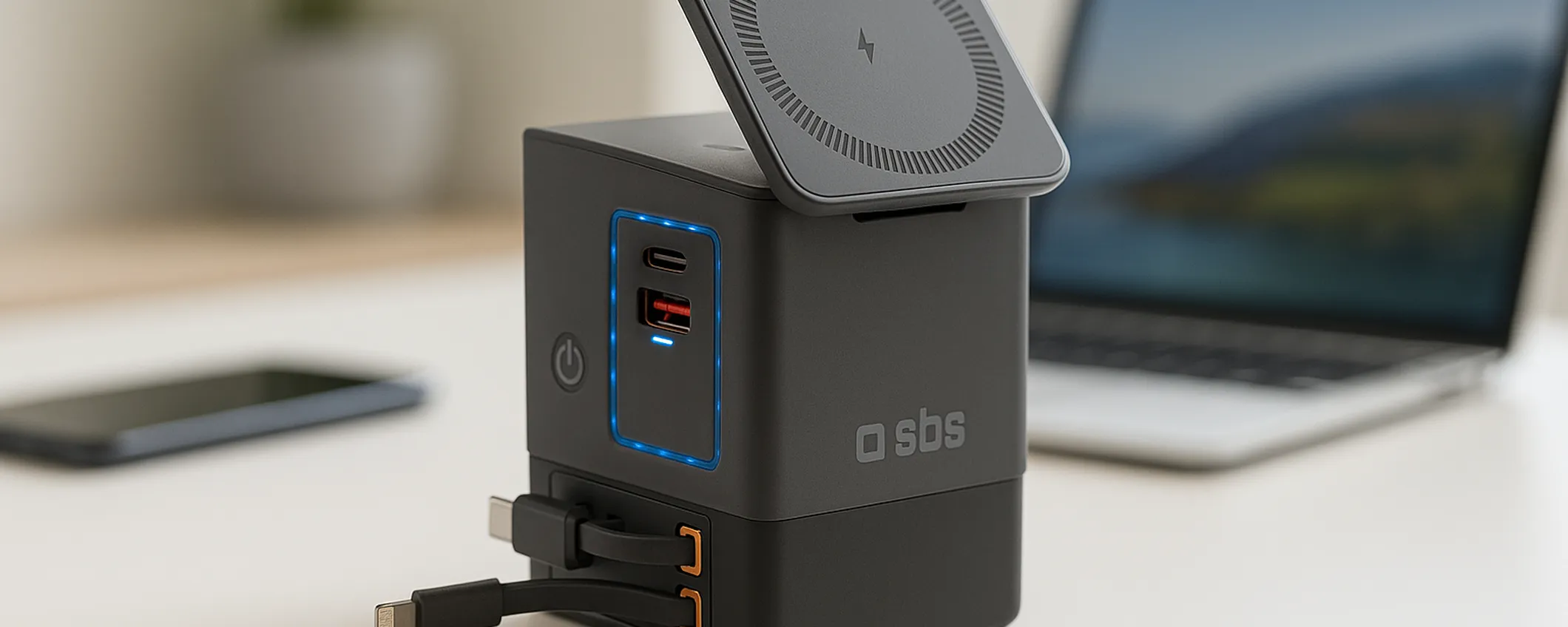 Ordine e praticità sulla scrivania: SBS Power Dock ora a metà prezzo