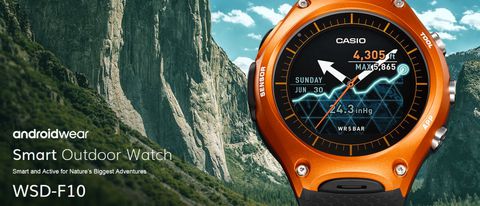CES 2016: Casio WSD-F10, smart outdoor watch