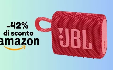 Speaker JBL GO 3 oggi SCONTATO del 42% su Amazon!