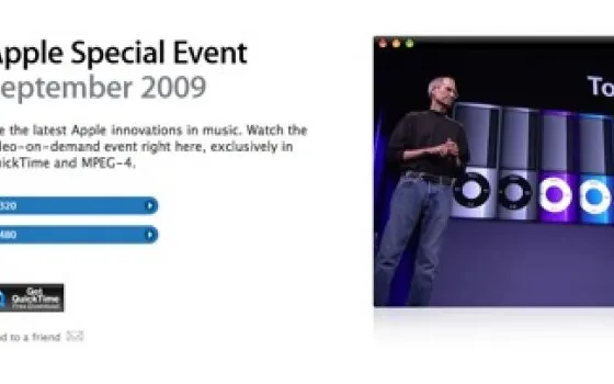 Apple Event: disponibile anche il video in streaming