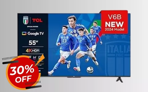 Smart TV TCL da 55” SCONTATISSIMA AL 30%: la paghi 150 EURO IN MENO