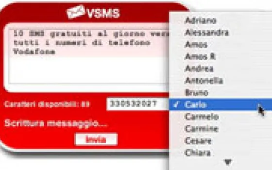 vSMS 0.2: mandare SMS dalla Dashboard è ancora più facile