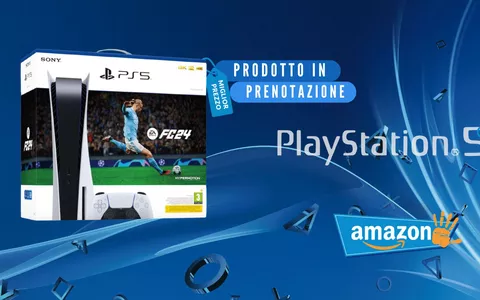 PlayStation 5 e EA FC24 il bundle arriva su Amazon: prenotalo ora e RISPARMIA