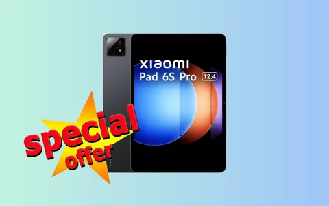 Xiaomi Pad 6S Pro: il tablet di ULTIMA GENERAZIONE a 100 EURO IN MENO