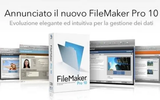 Annunciato FileMaker 10