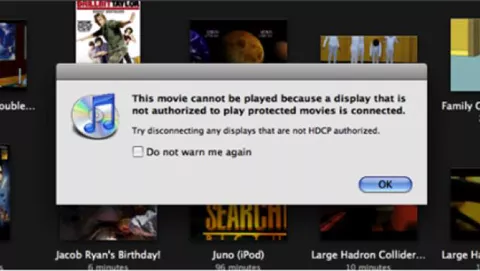 HDCP nei MacBook. Un grosso passo contro la pirateria, un limite per gli acquirenti