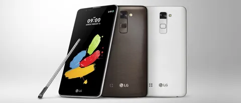 LG Stylus 2, phablet Android con pennino