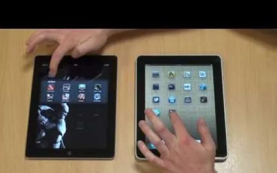 Le due generazioni di iPad a confronto