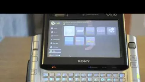 OS X su un Sony Vaio Ultra Mobile