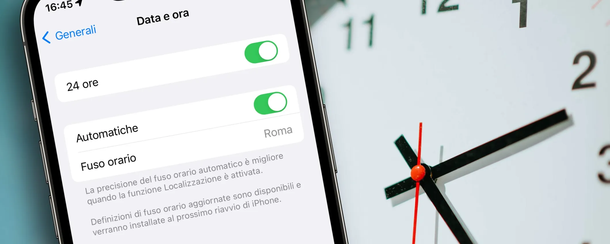 Ora legale 2022: come cambiare orario su iPhone