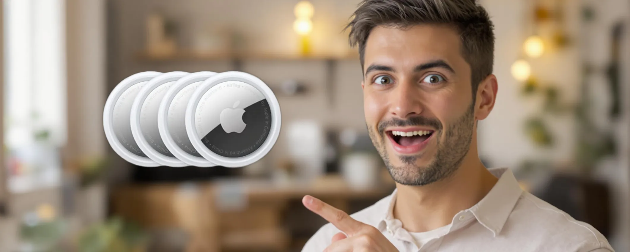 AirTag Apple: OFFERTA IMPERDIBILE su Amazon, il set da 4 a 30€ in meno!