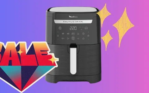 Friggitrice ad Aria con Grill Moulinex a quasi metà prezzo: offerta last minute Amazon