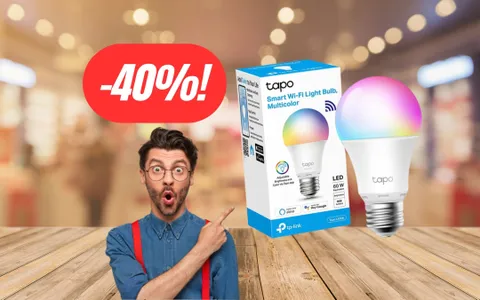 Lampadina smart: la tua casa sarà ancora più intelligente (-40%)