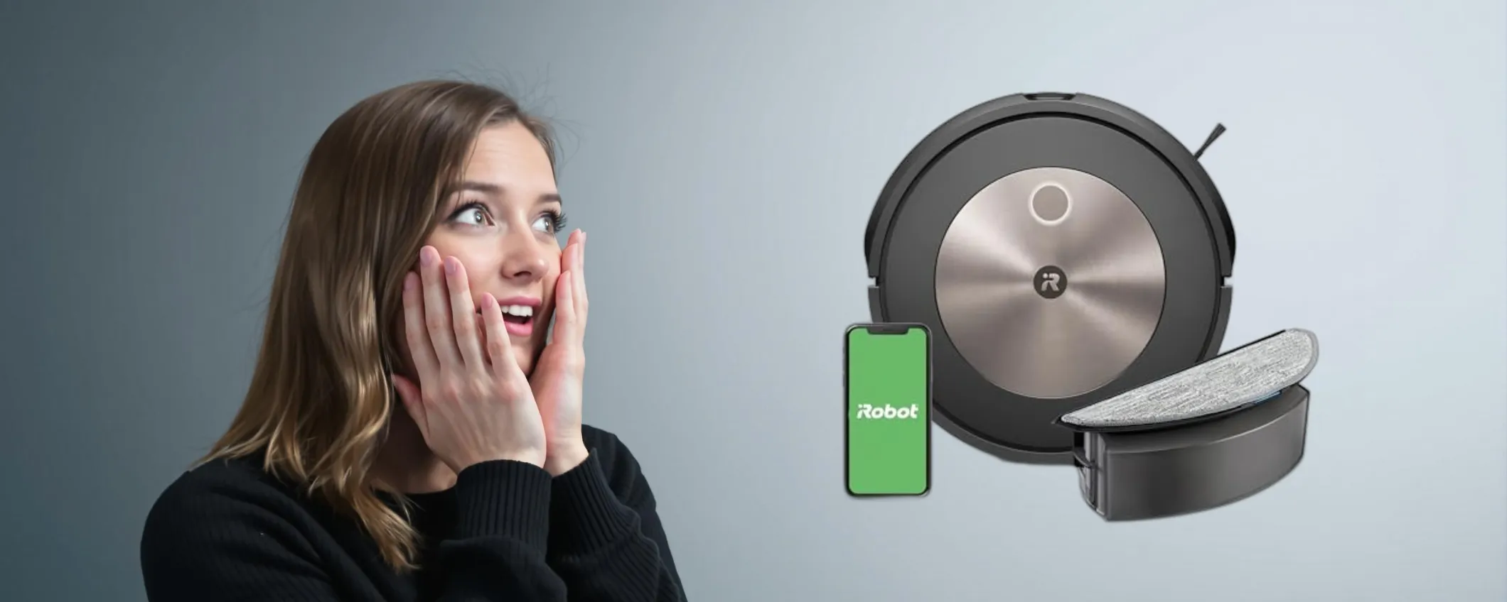 Promozione bomba: oggi l'iRobot Roomba Combo j5 lo paghi meno della metà!