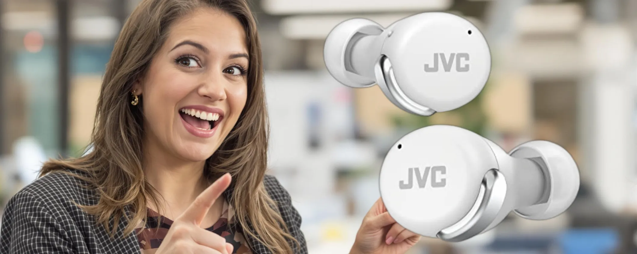 Auricolari JVC True Wireless: design leggero e tecnologia a prezzo scontato