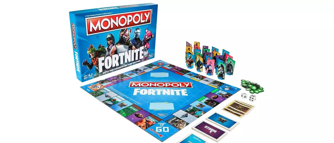 Fortnite sul tavolo: arriva il Monopoly ufficiale