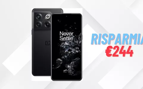 OnePlus 10T 5G in super sconto: RISPARMIA €244 e ottieni uno smartphone TOP