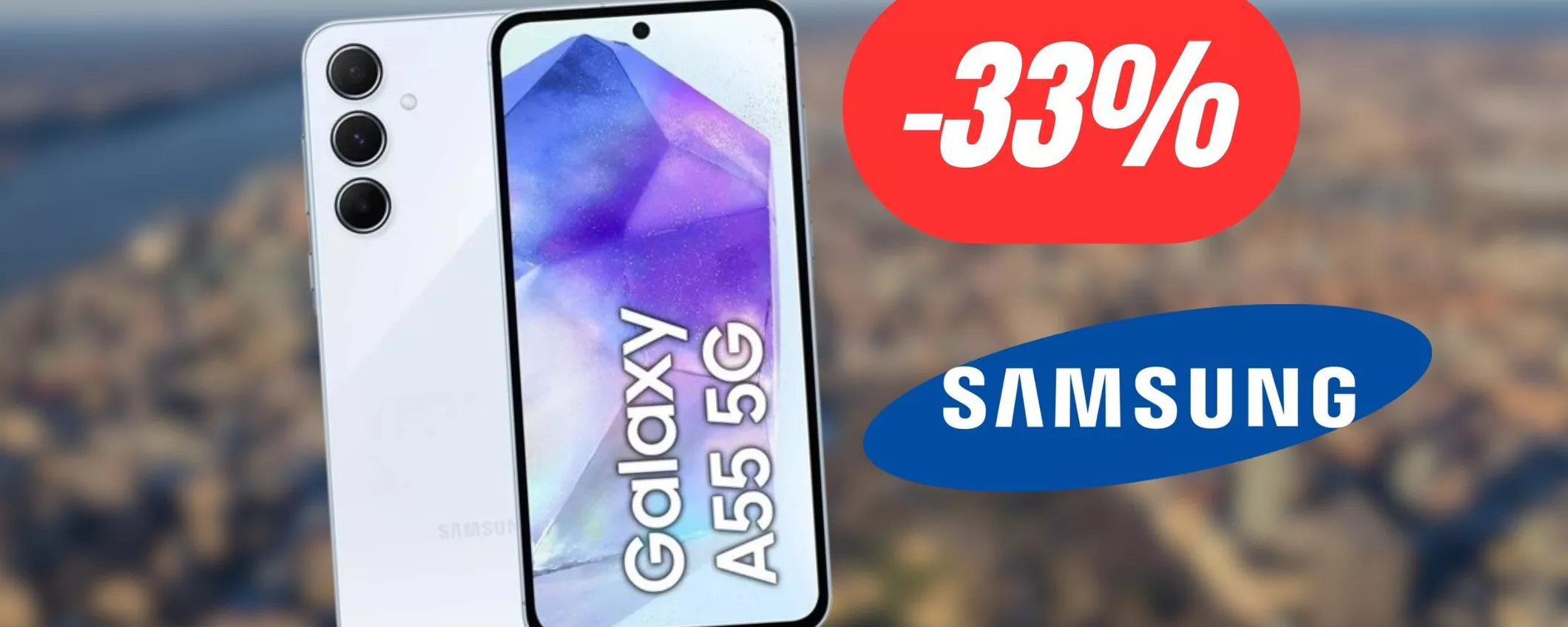 Samsung Galaxy A55: DISINTEGRATO il prezzo con l'offerta eBay