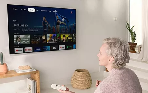 Chromecast con Google TV, il prezzo crolla a meno di 30€ su Amazon