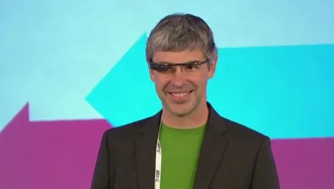 Google Glass presentati da Larry Page