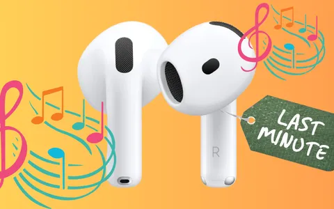 Black Friday al capolinea: Apple AirPods 4 sono tue con una spesa minima