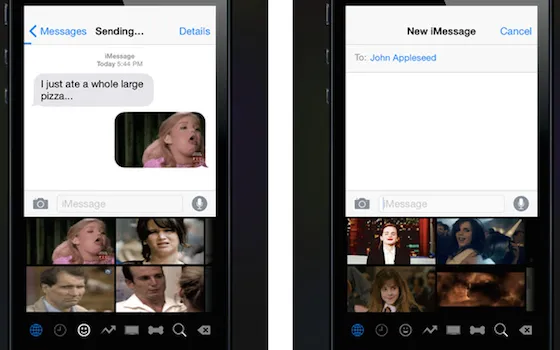 GIF Keyboard, la prima tastiera alternativa di iOS 8 per scrivere coi MEME
