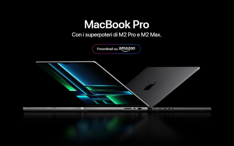 MacBook Pro con M2 Pro e M2 Max PREORDINABILI ORA su Amazon: configurazioni e prezzi!