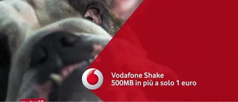 Vodafone Shake: mai più senza internet