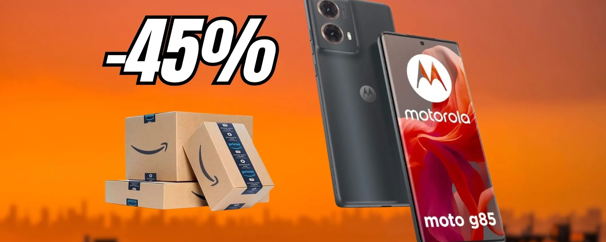 Naviga veloce e scatta in grande stile con Motorola G85, il best buy di oggi