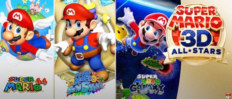 Super Mario 3D All-Stars sbarca su Nintendo Switch