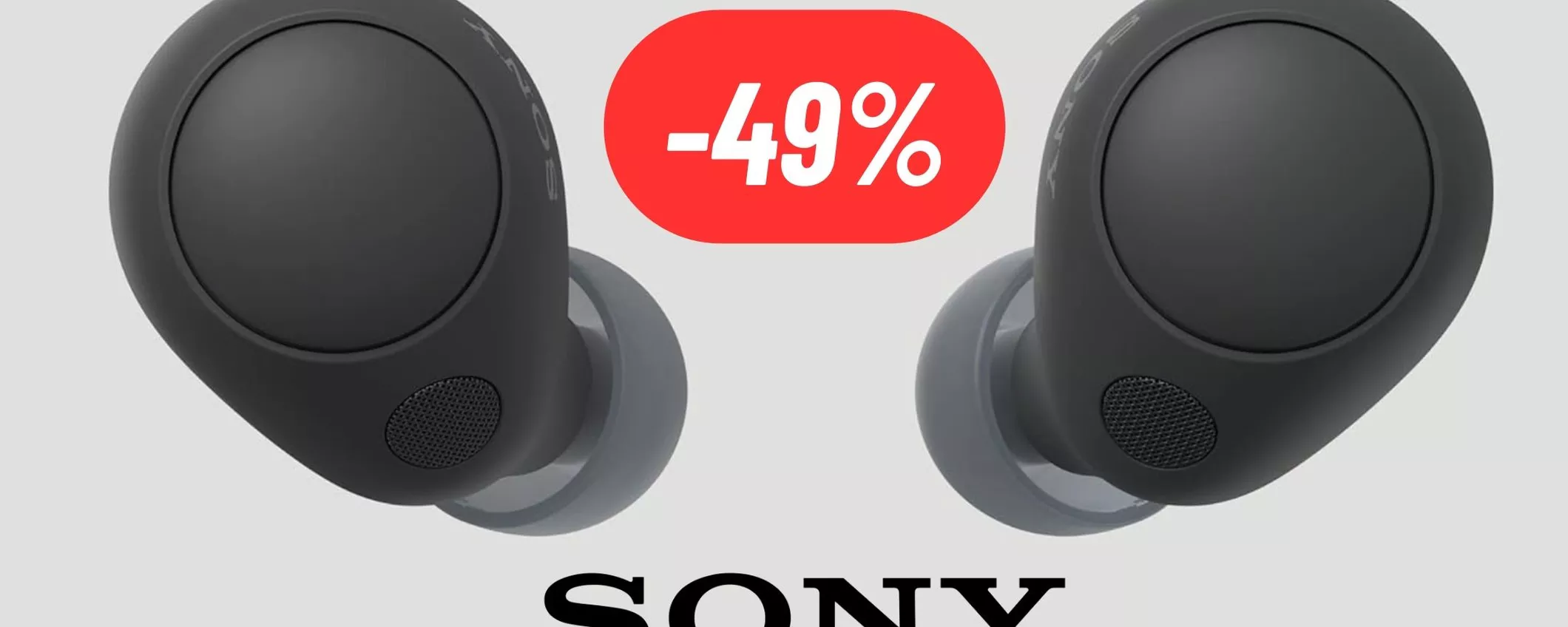 Queste cuffie bluetooth Sony di qualità PREMIUM: maxi sconto attivo dimezza il prezzo