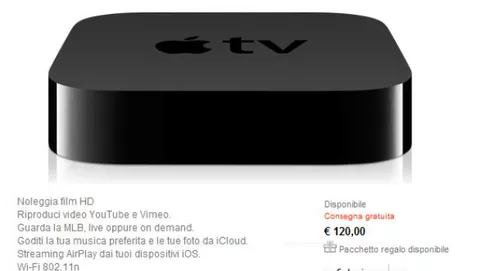 Nuova Apple TV HD: stessa forma, stesso prezzo