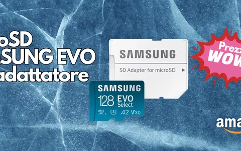 Samsung Evo Select la microSD 128GB più affidabile, solo OGGI a metà prezzo (12€)